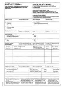 Pr&uuml;fliste nach ADN 8.6.3